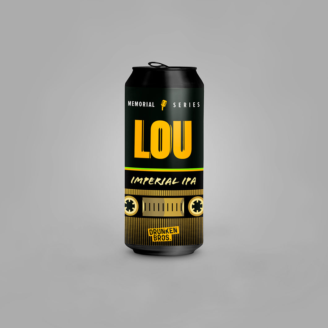 LOU (Imperial IPA) 8,3%  12 latas 44cl